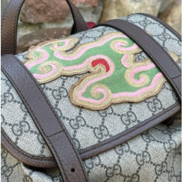 Gucci Courrier Soft GG Supreme Backpack - Picture 2 of 12